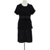 Robe courte Lanvin Robe en coton noire