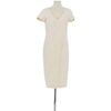 Robe courte Paul & Joe Robe en coton beige
