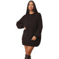 Robes sur Grenoble : Robe courte La Modeuse Robes pour femme - Marron fonc&eacute; - Marron