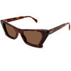 Lunettes de soleil Xlab Mod&egrave;le Malta, polaris&eacute; &eacute;caille de tortue/marron Lunettes