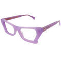 Lunettes sur Grenoble : Lunettes de soleil Xlab Malte bleu bloc Cadres Optiques, Violet clair, 52 mm