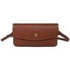 Porte-monnaie Hexagona Sac porte travers Ref 66764 Marron 19,5*10*4 cm