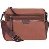 Sac Bandouliere Hexagona Sac porte travers Ref 66386 Vieux Rose 19