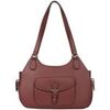 Sac a main Hexagona Sac porte epaule Ref 66384 Bordeaux 36*22*11 cm