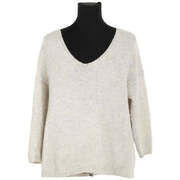 Pull American Vintage Pull en laine gris