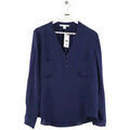 Chemises sur Grenoble : Chemise Diane Von Furstenberg Chemise en soie marine