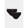 Slips Dsquared DCX200070 - TWIN 2PACK BRIEF-001 BLACK Noir