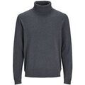 Pull Jack & Jones 12258051 BASIC ROLL-DARK GREY MELANGE