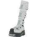 Bottes femme sur Grenoble : Bottines New Rock High Boot Metallic M800 C2 High