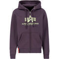 Vestes sur Grenoble : Veste Alpha Industries Basic Zip Hoodie BL - Plum