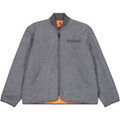 Vestes sur Grenoble : Blouson Alpha Industries Quilted Liner Wool - silver Argent&eacute;