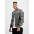 Blouson Alpha Industries MA-1 VF Fighter Squadron - vintage green