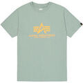 T-shirt Alpha Industries Basic T-Shirt BL - frost green Grenoble