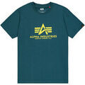 T-shirt Alpha Industries Basic T-Shirt BL - deep petrol Grenoble
