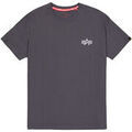 T-shirt Alpha Industries Signature Backprint T-Shirt - vintage grey Grenoble