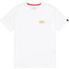 T-shirt Alpha Industries Puff Print Logo Backprint T-Shirt - white