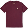 Tee-shirts sur Grenoble : T-shirt Alpha Industries Basic T-Shirt SL - dark cherry