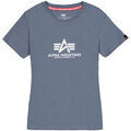 Tee-shirts sur Grenoble : T-shirt Alpha Industries New Basic T-Shirt BL W - denim blue