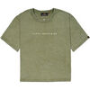 T-shirt Alpha Industries Acid Logo T-Shirt - moss green