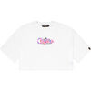 T-shirt Alpha Industries Studio Rainbow Cropped T-Shirt W - white
