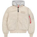Blouson Alpha Industries MA-1 TT Two Tone Hood CW - organic beige