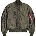 Vestes sur Grenoble : Blouson Alpha Industries MA-1 VF Iridium - dark olive