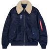 Blouson Alpha Industries B-15 Modified Reversible - ultra navy