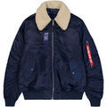 Blouson Alpha Industries B-15 Modified Reversible - ultra navy Grenoble