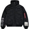 Blouson Alpha Industries MA-1 Hooded Studio Jacket - black