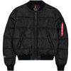 Blouson Alpha Industries MA-1 Logo Puffer - black