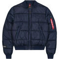 Blouson Alpha Industries MA-1 Logo Puffer - ultra navy Grenoble