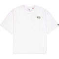 Tee-shirts sur Grenoble : T-shirt Alpha Industries Studio Waffle T-Shirt - white