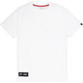 T-shirt Alpha Industries Label Backprint T-Shirt - white Grenoble