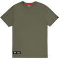 Tee-shirts sur Grenoble : T-shirt Alpha Industries Label Backprint T-Shirt - dark olive
