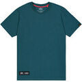 Tee-shirts sur Grenoble : T-shirt Alpha Industries Label Backprint T-Shirt - deep petrol