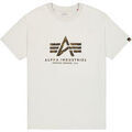 T-shirt Alpha Industries Basic T-Shirt BL Effect Print - stone