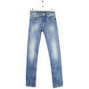Jeans Maje Jean slim en coton bleu