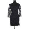 Robe courte Diane Von Furstenberg Robe en coton noire