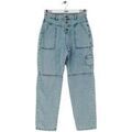 Jeans sur Grenoble : Jeans mom Bash Jean droit en coton bleu