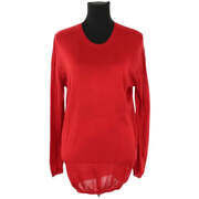 Pull Eric Bompard Pull en cachemire rouge
