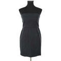 Robe courte Sandro Robe en coton marine