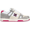 Chaussures de Skate DC Shoes STAG white hot pink