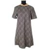 Robe courte Carven Robe en coton noire