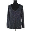 T-shirt Des Petits Hauts Top en coton noir