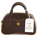 Sacs &agrave; mains sur Grenoble : Sac &agrave; main Casablanca Mini sac en cuir marron Marron