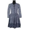 Robe courte Maje Robe en coton bleue