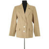 Veste Saint Laurent Blazer en coton kaki