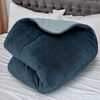 Couettes Intemporel Bicolore Bleu 140x200 cm,220x240 cm,240x260 cm. . Maison & D&eacute;co > Couettes.