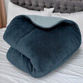 Linge de maison sur Grenoble : Couettes Intemporel Bicolore Bleu 140x200 cm,220x240 cm,240x260 cm. . Maison & D&eacute;co > Couettes.