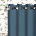 Linge de maison sur Grenoble : Rideaux, stores Soleil D'Ocre Boh&egrave;me Bleu 140x180 cm. . Maison & D&eacute;co > Rideaux, stores.